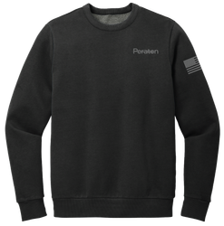 Image of Patriotic Crewneck Sweatshirt - Black