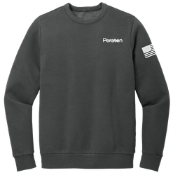 Image of Patriotic Crewneck Sweatshirt - Charcoal