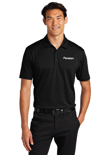 Port Authority Men's Black Polo image thumbnail