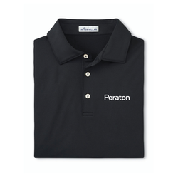 Image of Peter Millar Men's Solid Performance Polo - Self Collar