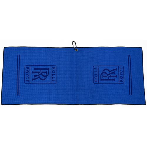 Royal Blue Microfiber Waffle Caddy Towel image thumbnail