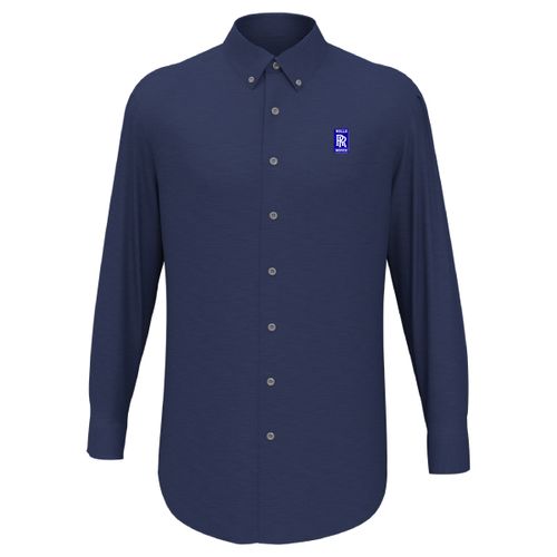 Men's Perry Ellis Heathered Dress Shirt image thumbnail