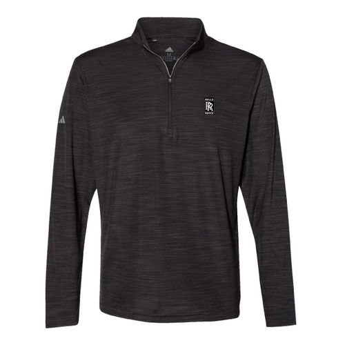 Adidas - Men's Lightweight Mélange Quarter-Zip Pullover image thumbnail