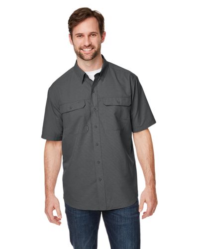 Dri Duck Men's Crossroad Dobby Short-Sleeve Woven Shirt  Copy (1) image thumbnail