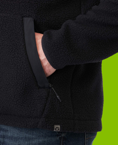 Eco Full Zip Sherpa Fleece Jacket image thumbnail