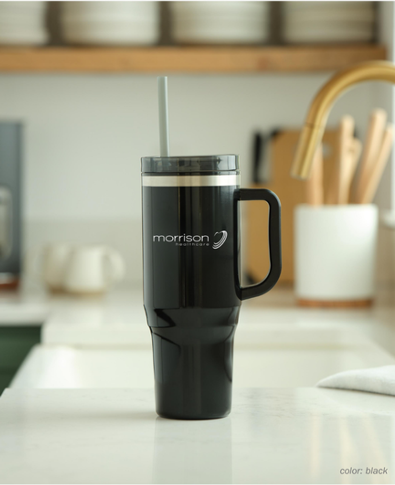 Thor 40 oz Eco-Friendly Straw Tumbler primary image