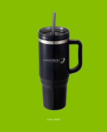 Thor 40 oz Eco-Friendly Straw Tumbler image thumbnail