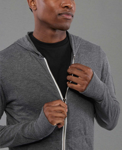 Garner Knit Full Zip Hoody image thumbnail