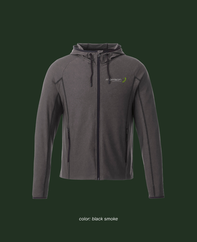 Kaiser Stretch Knit Full Zip Lightweight Jacket Hoodie image thumbnail