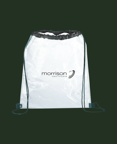 Image of Rally Clear Drawstring Bag
