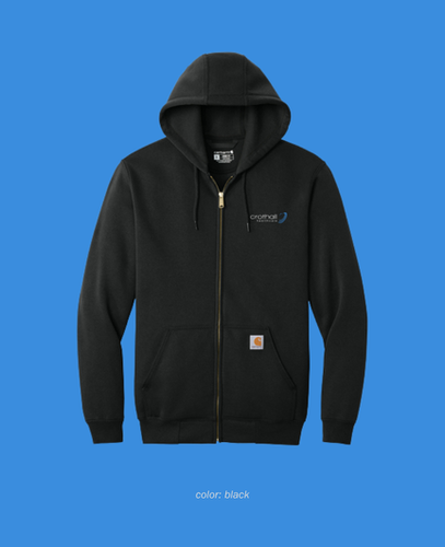Carhartt ® Midweight Hooded Zip-Front Sweatshirt image thumbnail