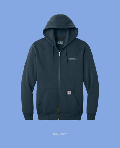 Carhartt ® Midweight Hooded Zip-Front Sweatshirt image thumbnail