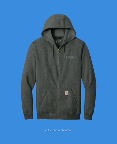 Carhartt ® Midweight Hooded Zip-Front Sweatshirt image thumbnail