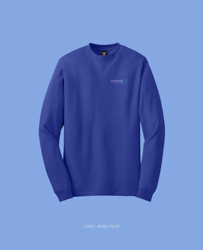 Hanes® Unisex Beefy-T® - 100% Cotton Long Sleeve T-Shirt image thumbnail
