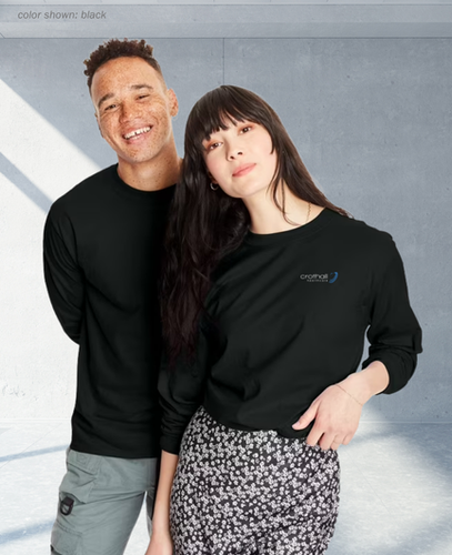 Image of Hanes® Unisex Beefy-T® - 100% Cotton Long Sleeve T-Shirt