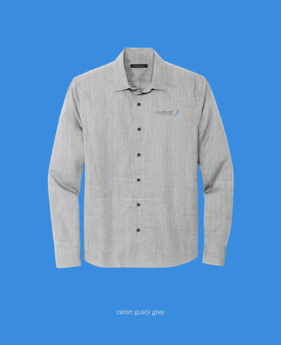 Mercer+Mettle® Long Sleeve Stretch Woven Shirt image thumbnail