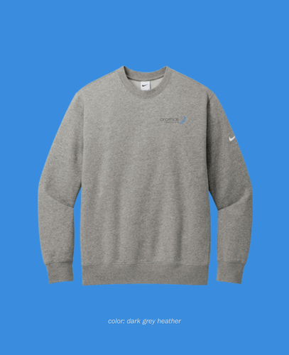 Nike Unisex Club Fleece Sleeve Swoosh Crew image thumbnail