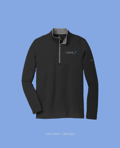 Nike Men's Dri-FIT Stretch 1/2-Zip Cover-Up image thumbnail