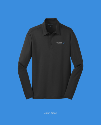 Port Authority® Silk Touch™ Performance Long Sleeve Polo image thumbnail