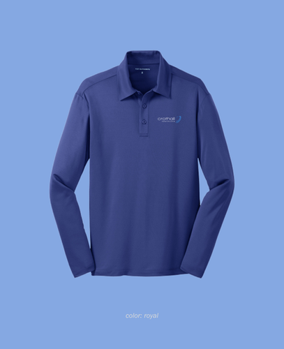 Port Authority® Silk Touch™ Performance Long Sleeve Polo image thumbnail