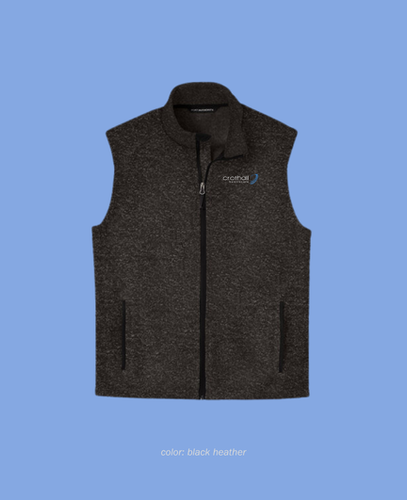 Port Authority® Sweater Fleece Vest image thumbnail