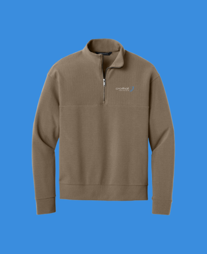 Mercer+Mettle® Linear Texture 1/4-Zip image thumbnail