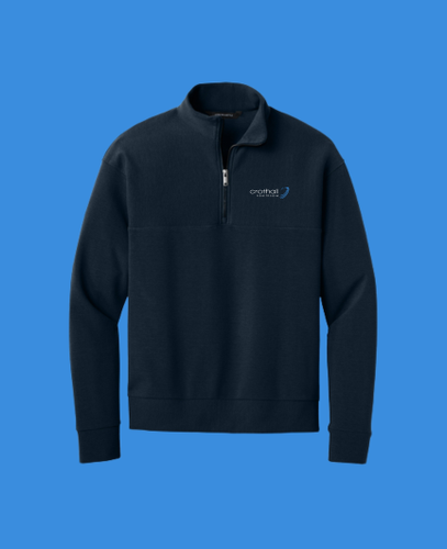 Mercer+Mettle® Linear Texture 1/4-Zip image thumbnail