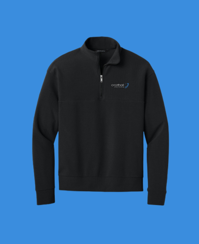 Mercer+Mettle® Linear Texture 1/4-Zip image thumbnail