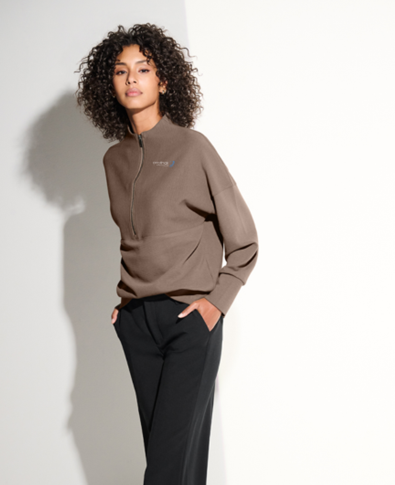 Mercer+Mettle® Linear Texture 1/4-Zip primary image