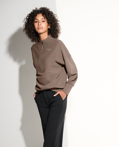 Image of Mercer+Mettle® Linear Texture 1/4-Zip