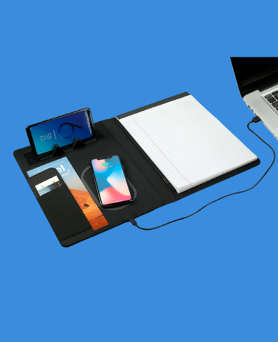 10" x 12.5" Vienna Wireless Charging Writing Pad with FSC® Mix Paper image thumbnail
