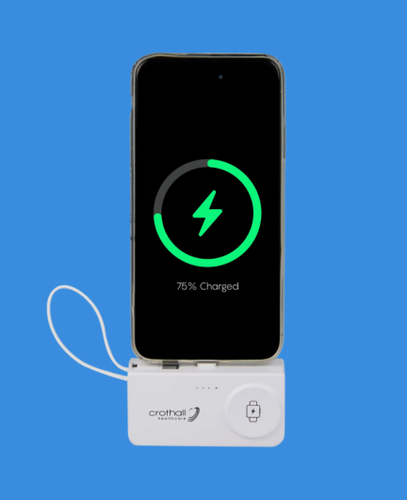 Image of Hue Plus 5000 mAh Power Bank with Watch Charger