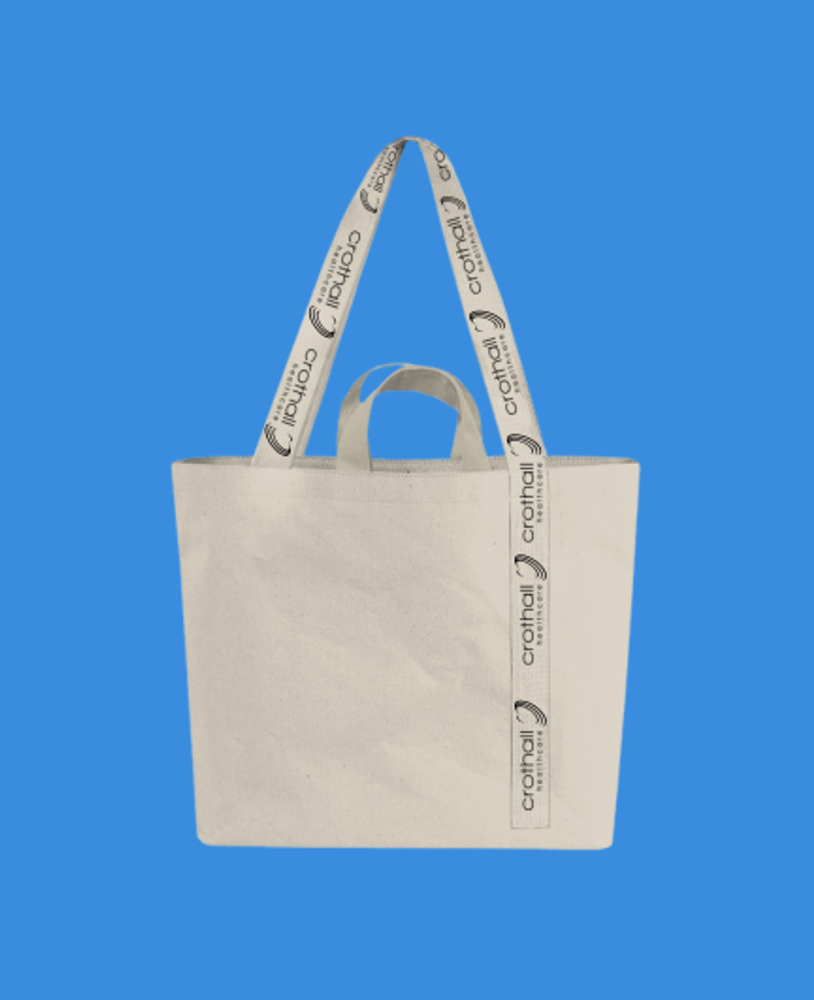 Recycled Mono-Strap Canvas Tote Bag primary image