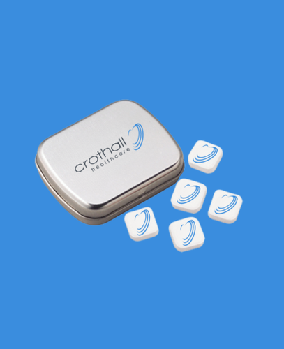 Image of Printed Mints in Hinged Tin