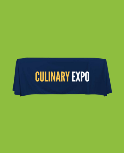 Image of Standard Table Throw Culinary Expo