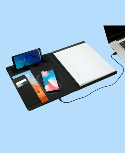 10" x 12.5" Vienna Wireless Charging Writing Pad with FSC® Mix Paper image thumbnail