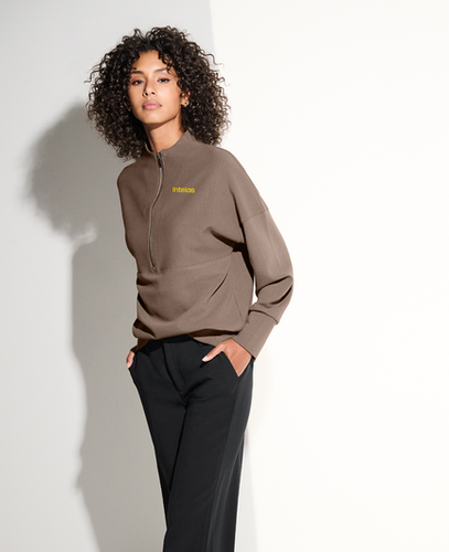 Mercer+Mettle® Linear Texture 1/4-Zip  image thumbnail