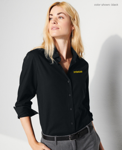 Mercer+Mettle® Long Sleeve Stretch Woven Shirt  image thumbnail