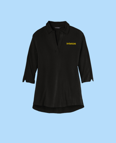 Port Authority® Women’s Luxe Knit Button Tunic  image thumbnail