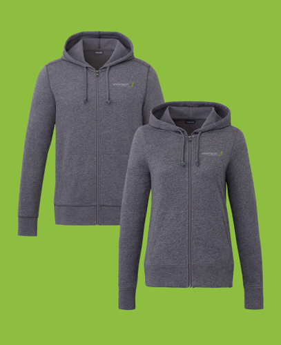 Image of Argus Eco Fleece Full Zip Lightweight Hoodie