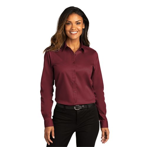 Ladies Long Sleeve Bottom Down  image thumbnail