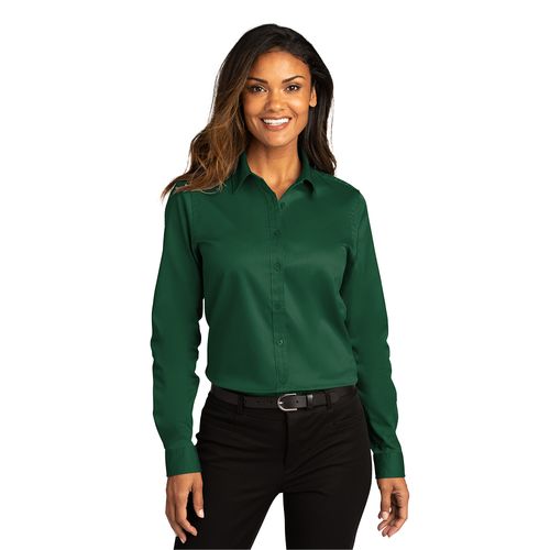Ladies Long Sleeve Bottom Down  image thumbnail