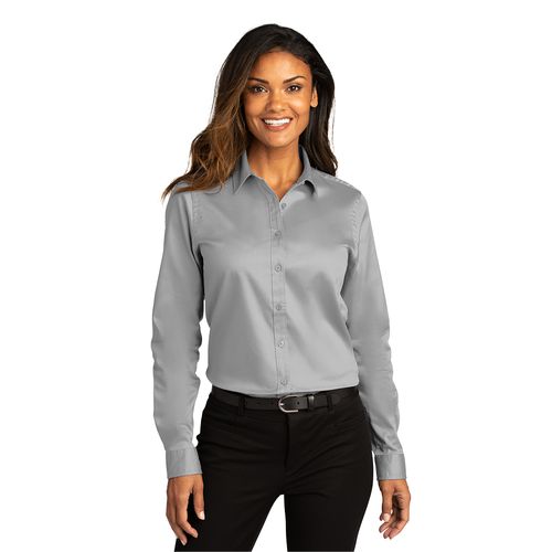 Ladies Long Sleeve Bottom Down  image thumbnail