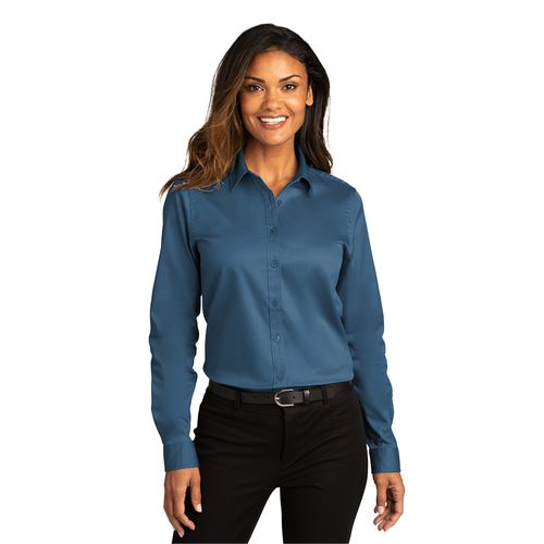 Ladies Long Sleeve Bottom Down  image thumbnail