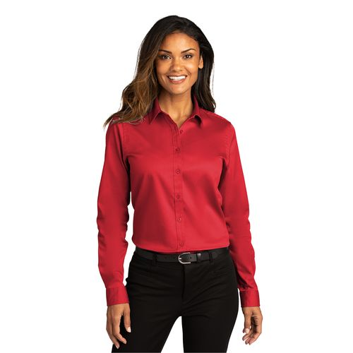 Ladies Long Sleeve Bottom Down  image thumbnail