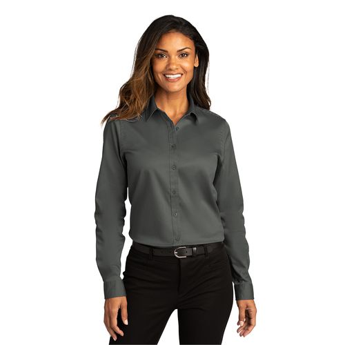 Ladies Long Sleeve Bottom Down  image thumbnail
