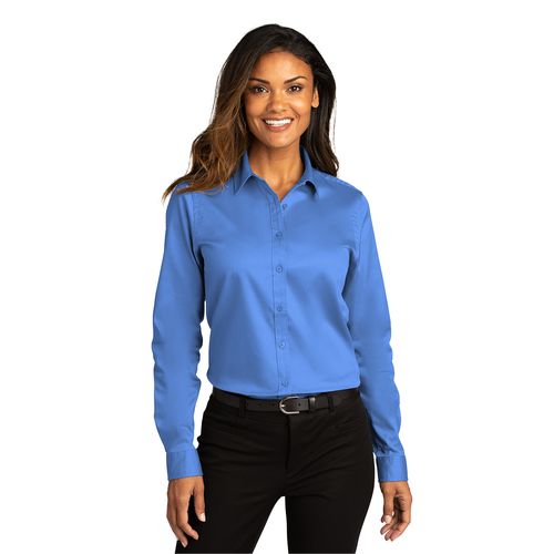 Ladies Long Sleeve Bottom Down  image thumbnail
