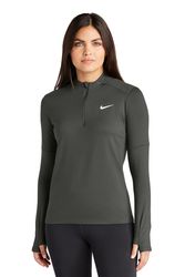 Image of Nike Ladies Dri-FIT Element 1/2-Zip Top