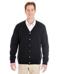 Image of Harriton Men's V-Neck Cardigan