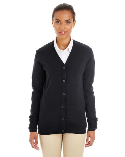 Harriton Ladies V-Neck Cardigan image thumbnail